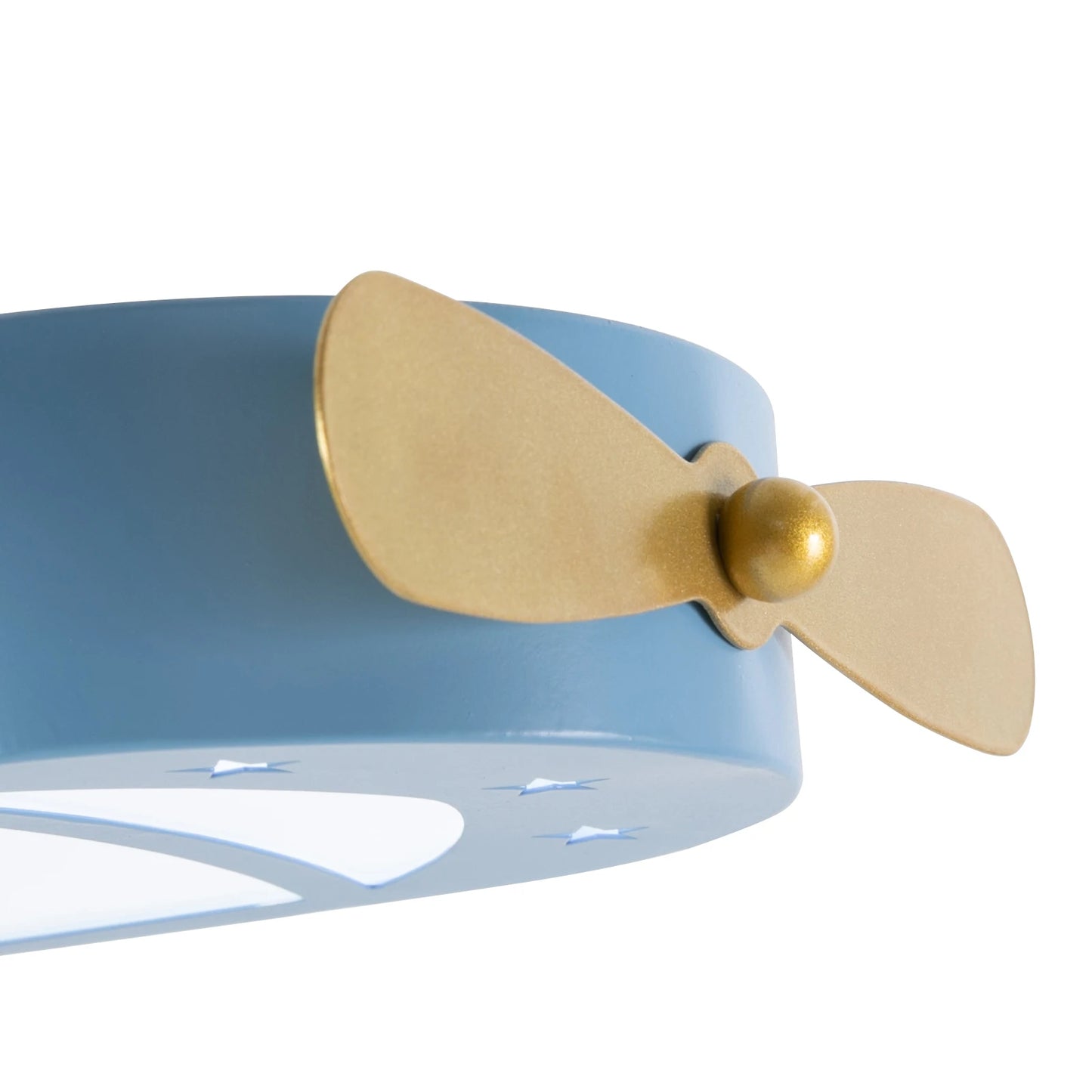 Dimmable Remote Control LED Ceiling Light Fixture with Fans for Bedroom