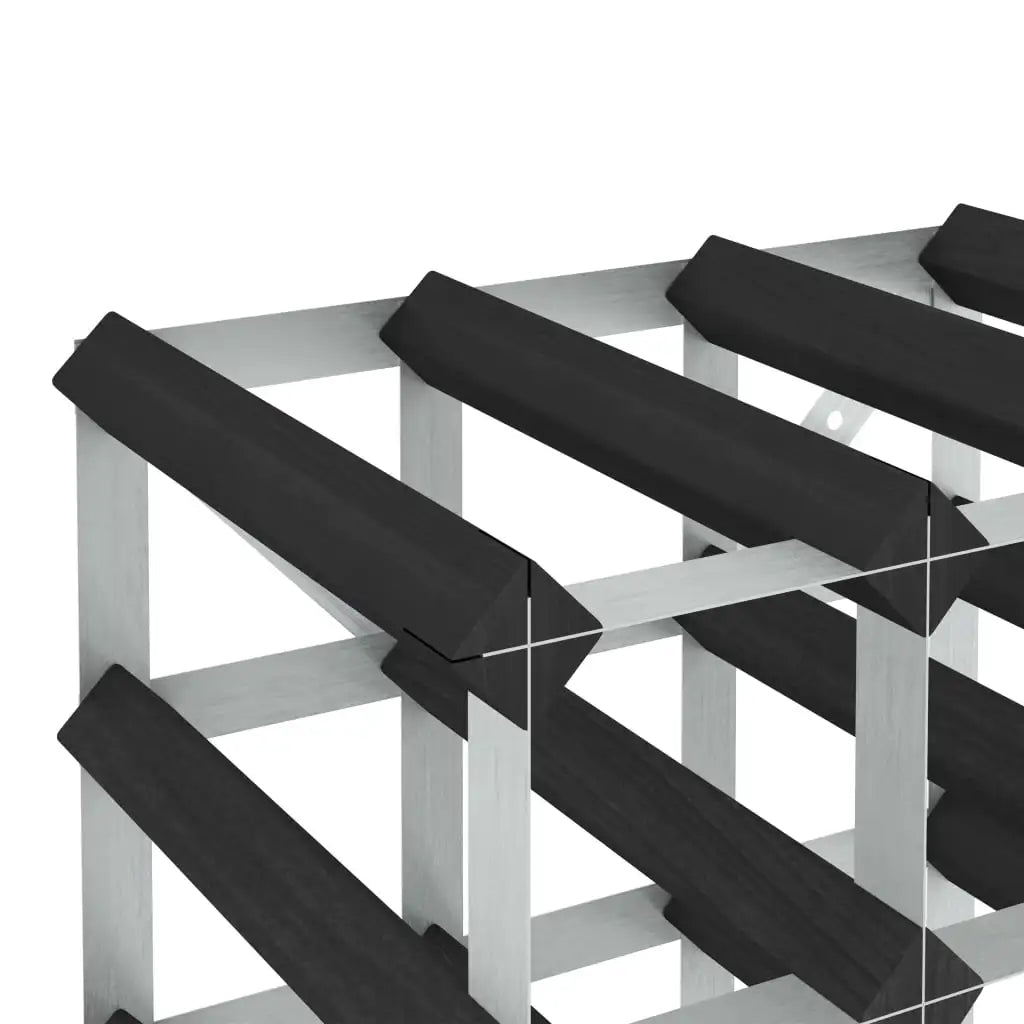 Ljustra Wine Rack Holds 42 Bottles Solid Pine Wood Eco-Friendly Storage