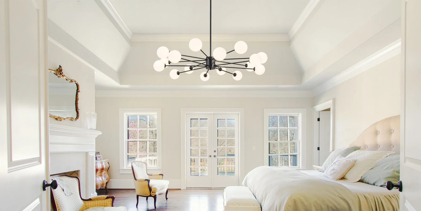 8/12/16 Light Sputnik Chandelier Mid Century Modern Kitchen Lighting