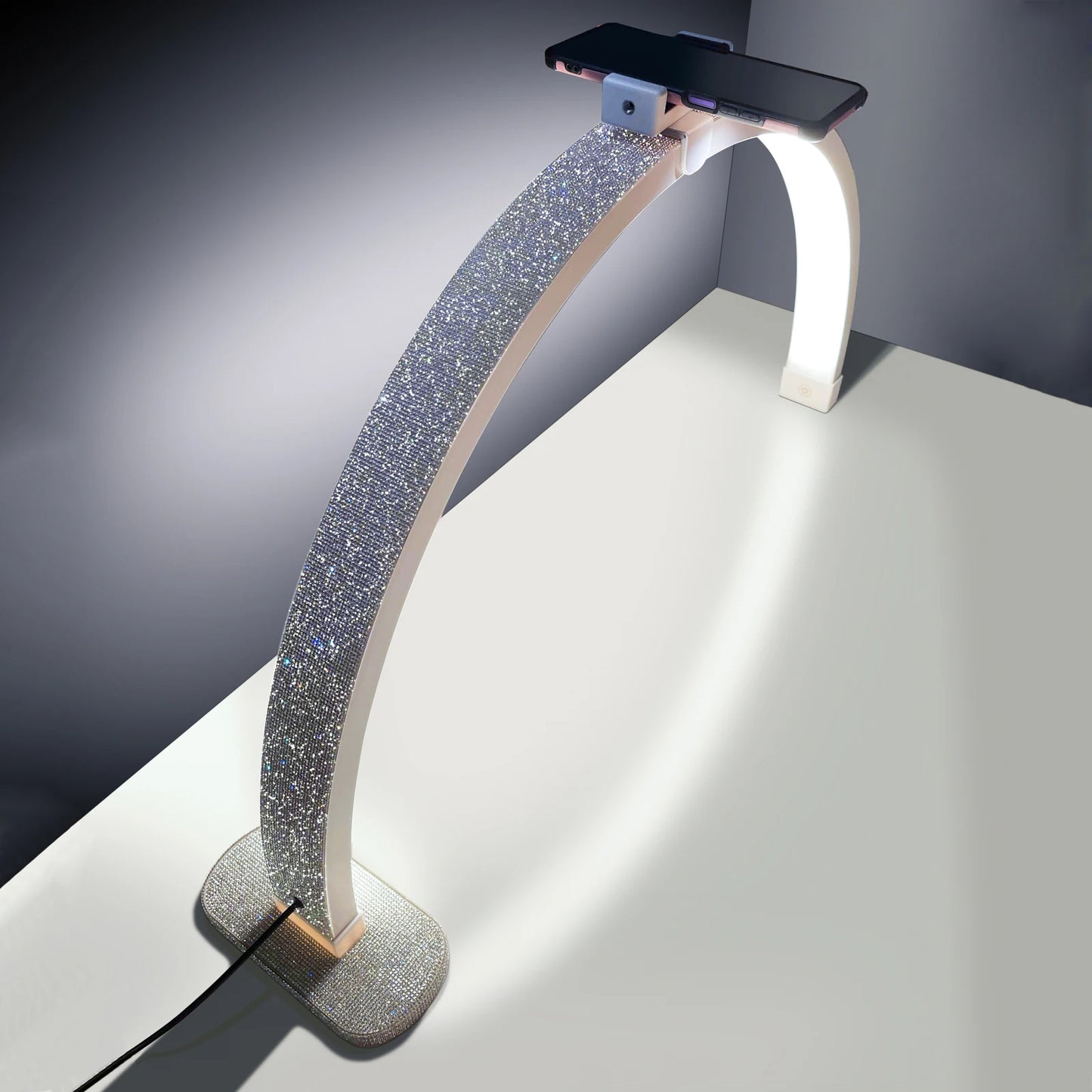 Fosoto Half-moon LED Video Light for Beauty Salon Tattoo Eyelash Work