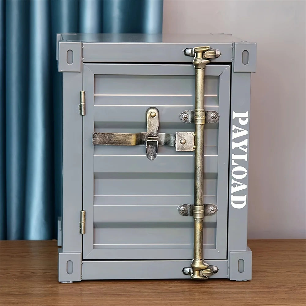 Ljustra Industrial Style Coffee Table Small Storage Nightstand Cabinet