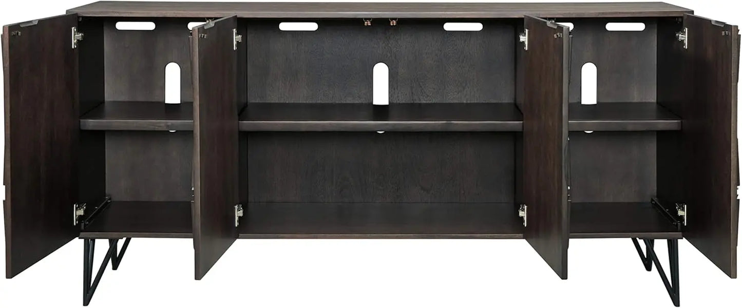 Ljustra Urban Geometric Design TV Stand for TVs up to 70 inches