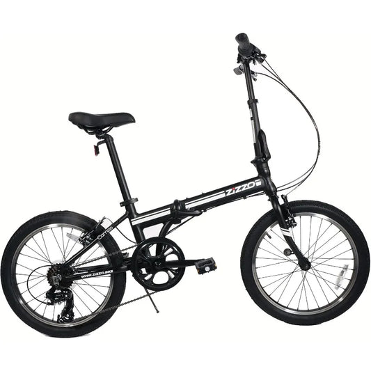 Campo 20 Inch Folding Bike 7-Speed Lightweight Adjustable Stem