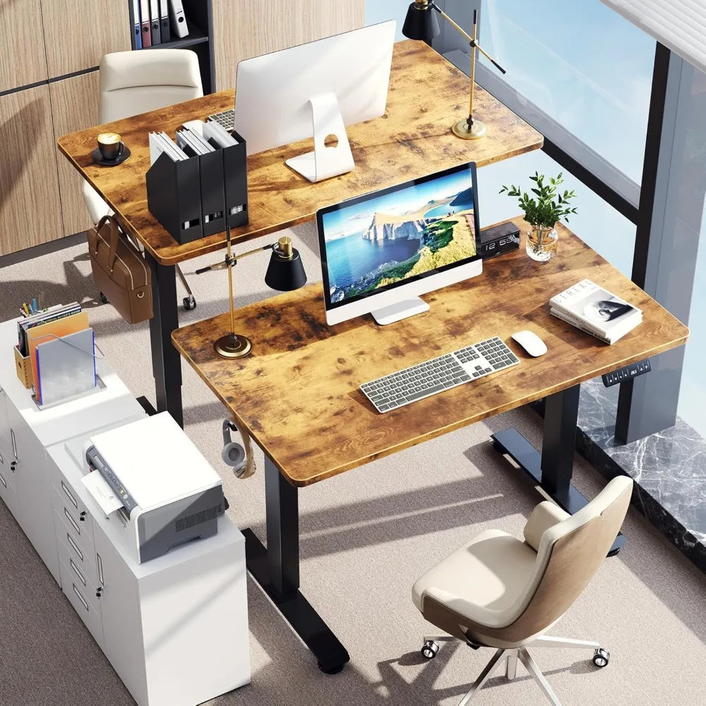 Ljustra Electric Standing Desk Height Adjustable Home Office Computer Table