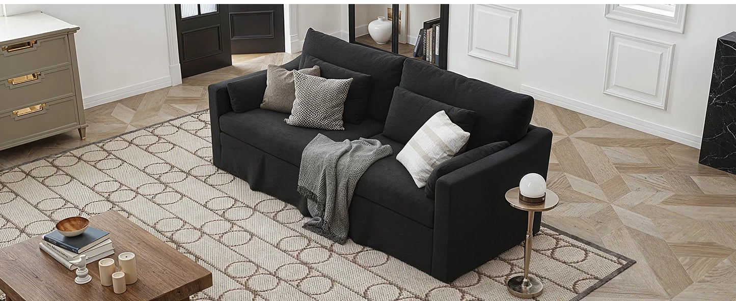 Ljustra Luxury Living Room Sofa Comfortable Couch Washable Cover