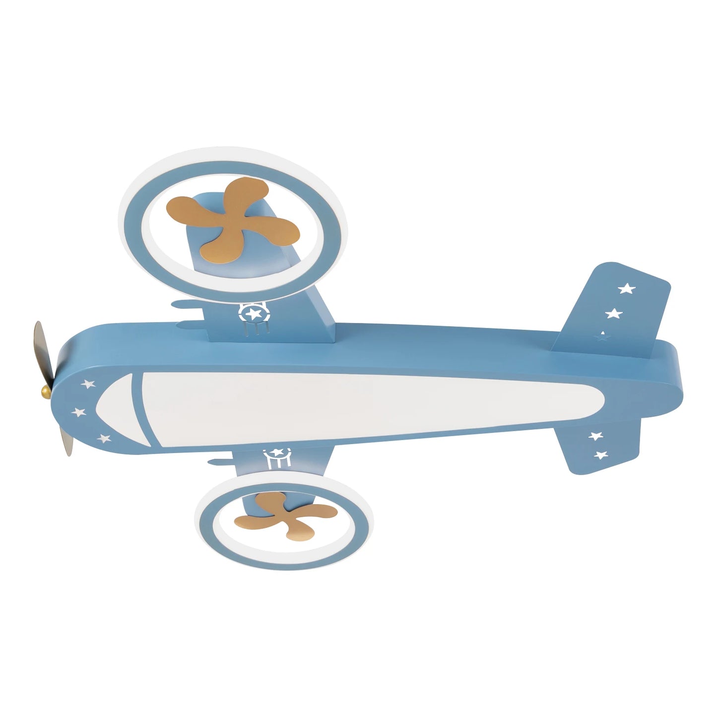 Dimmable Remote Control LED Ceiling Light Fixture with Fans for Bedroom