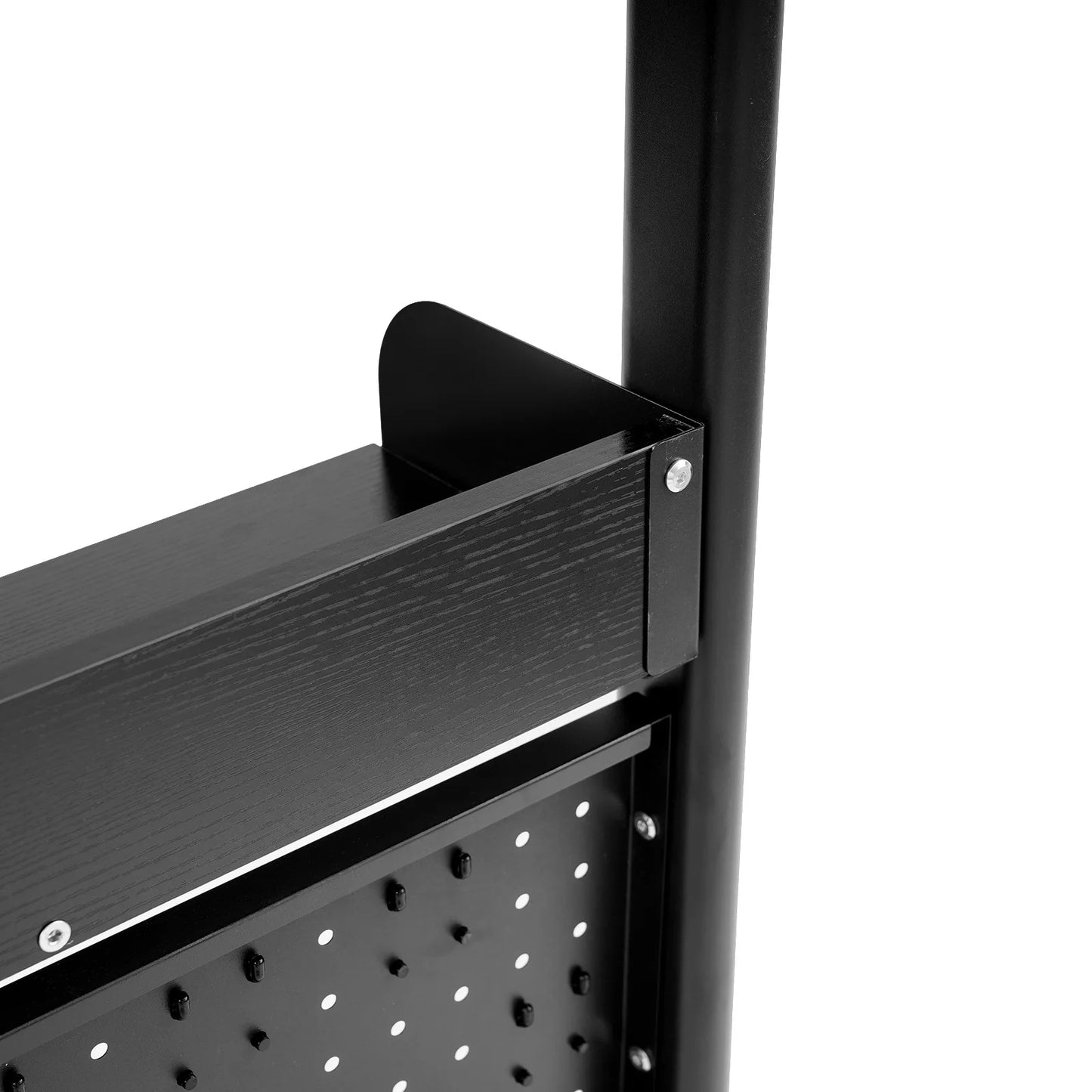 Desktop Bookshelf Clip-on Desk Organizer Modern Metal Storage Solution