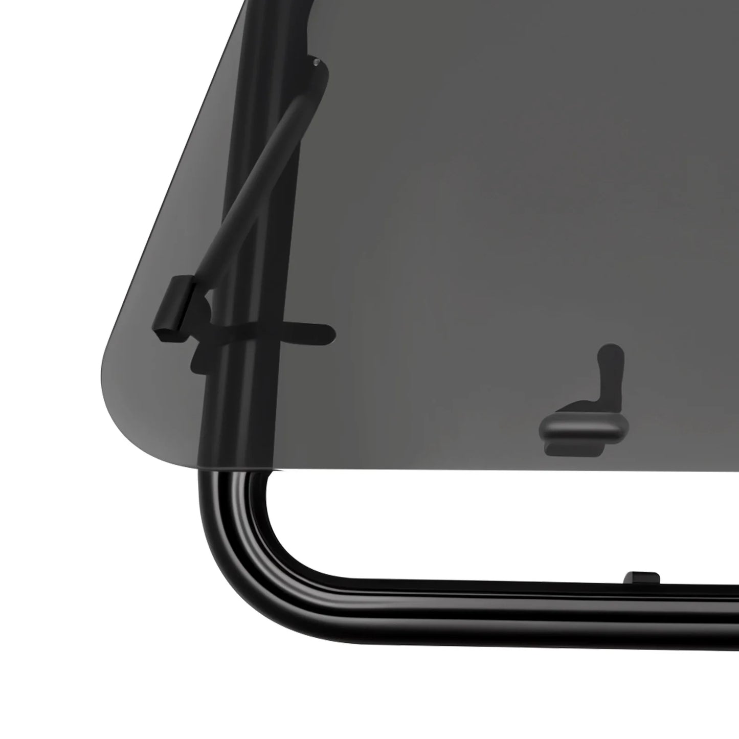 RV Exit Window 90x55cm Tempered Glass Camper Emergency Window Trim Kit