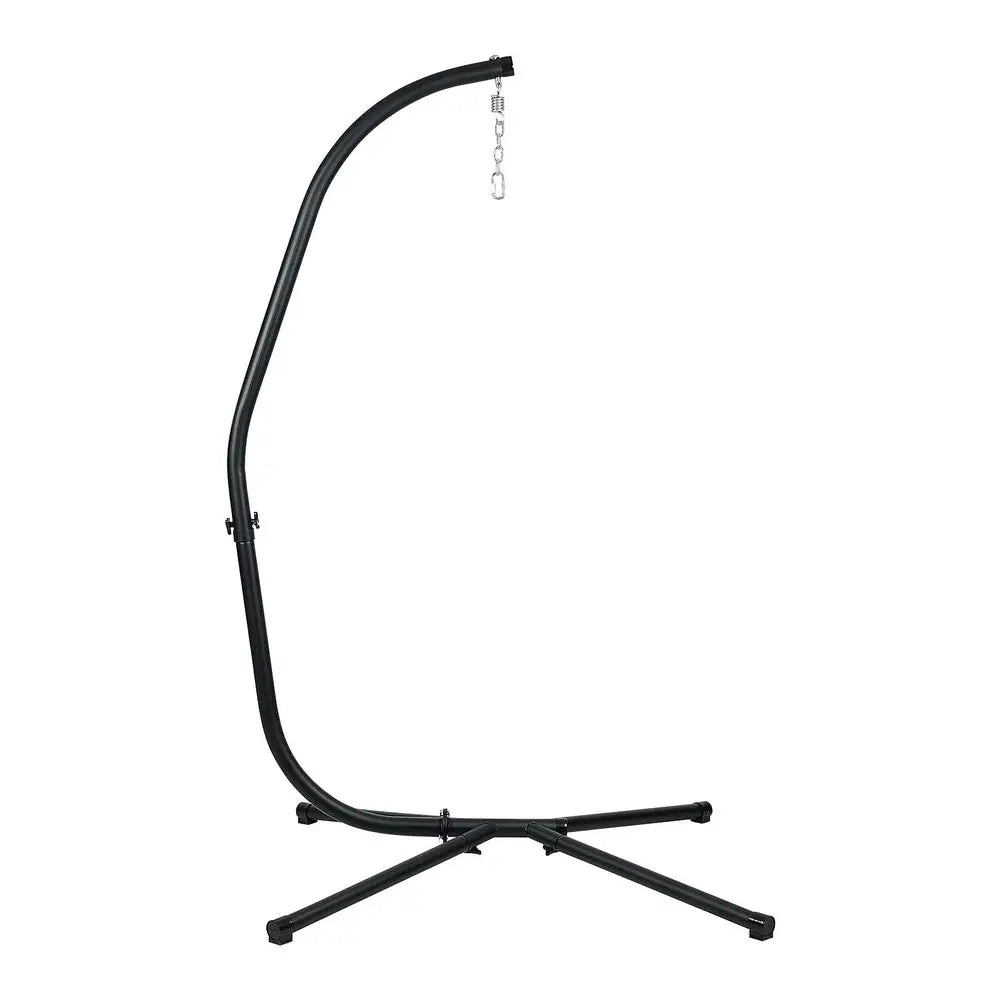 Ljustra Hammock Stand Heavy Duty Steel C Frame 360 Degree Rotation