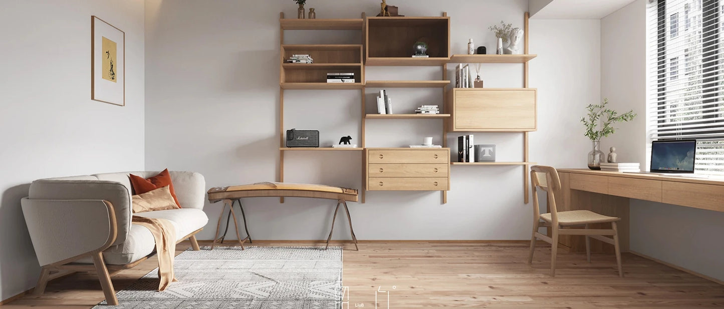 8 Tier Bamboo Shoe Storage Cabinet Freestanding Shoe Rack for Closet