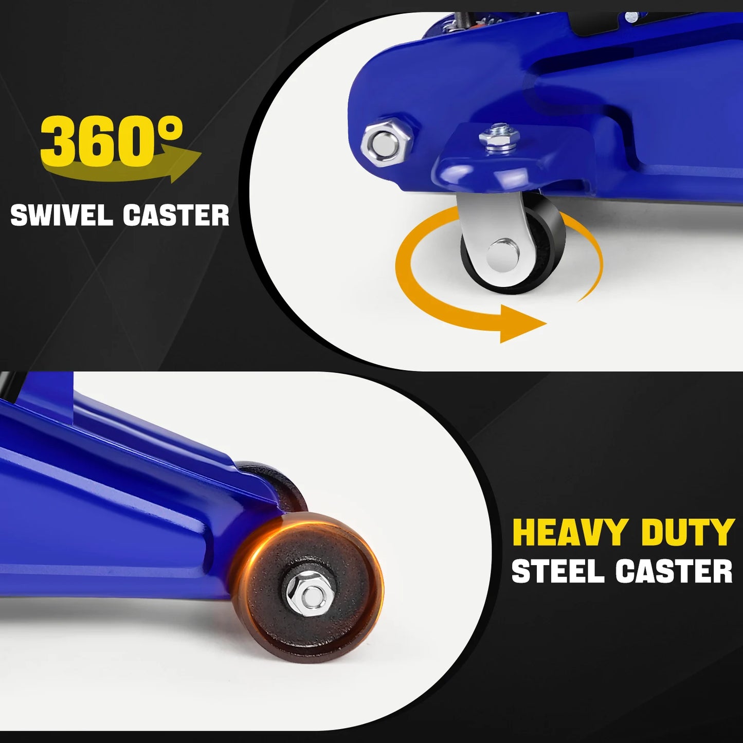 Ljustra 2 Ton Hydraulic Trolley Floor Jack Portable Car Lift Heavy Duty