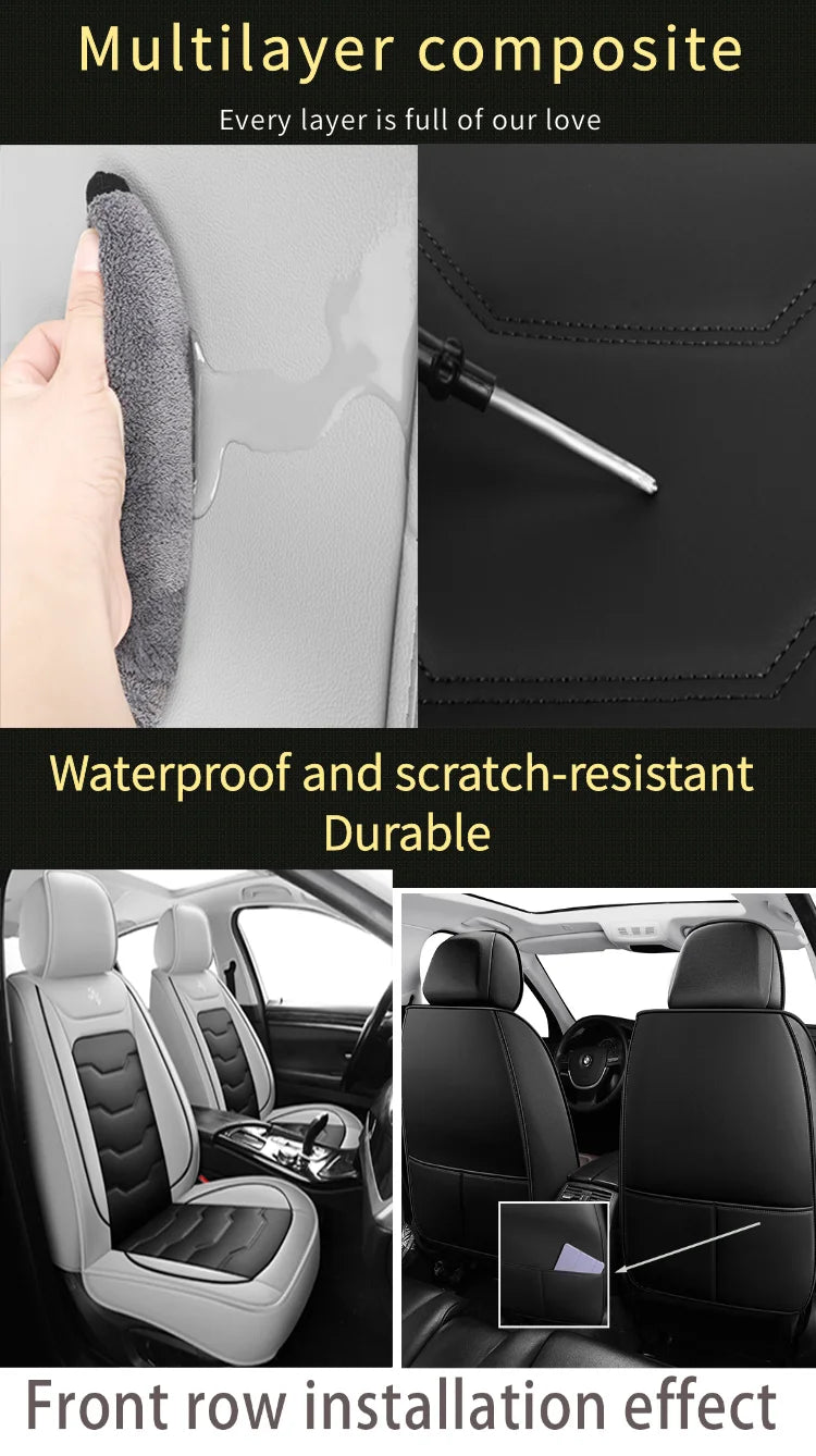 Universal Car Seat Covers Protectors for All Models Memory Foam