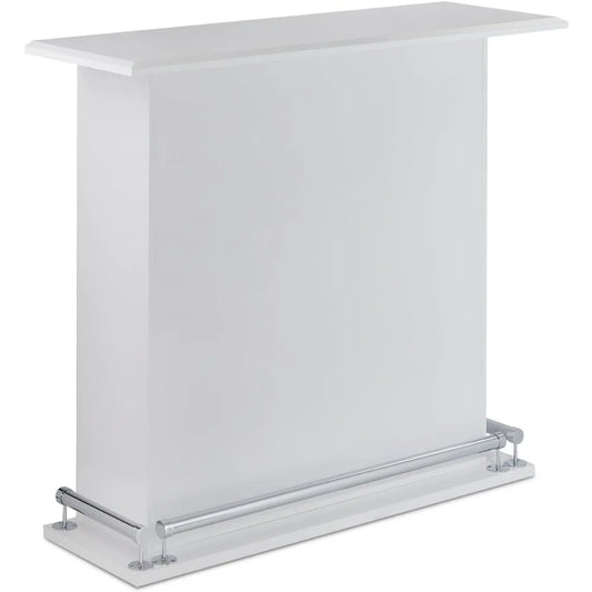 Kite Wooden Bar Table with 6 Compartments Storage for Kitchen Dining