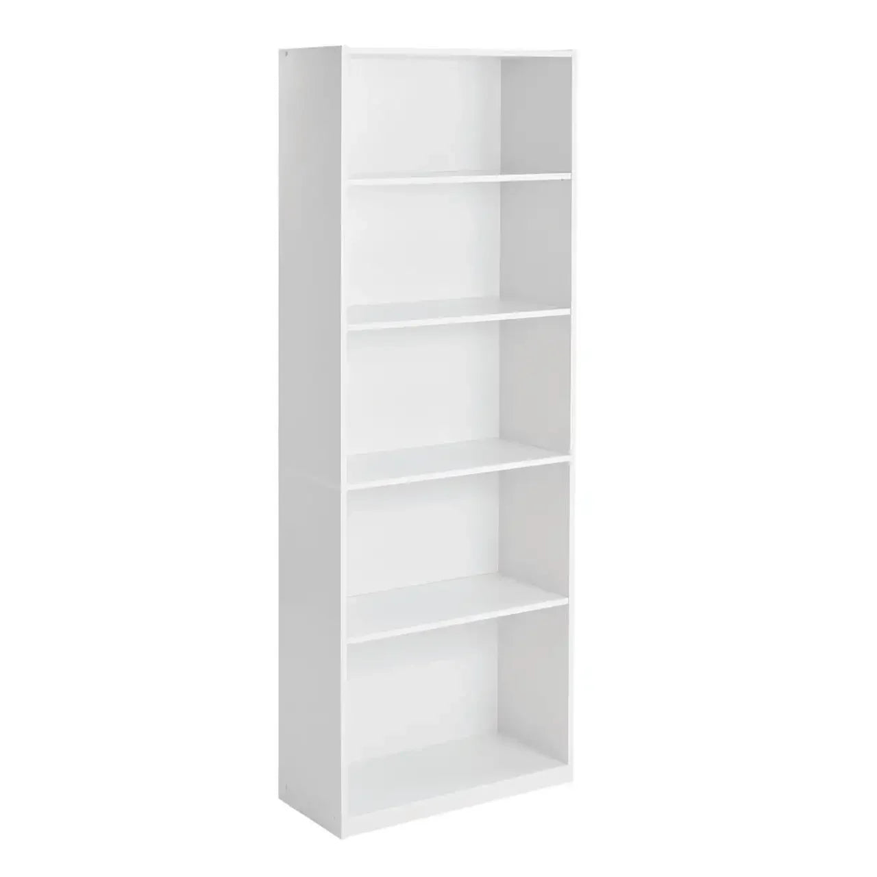 5-Shelf Bookcase Adjustable Shelves Modern Storage Solution