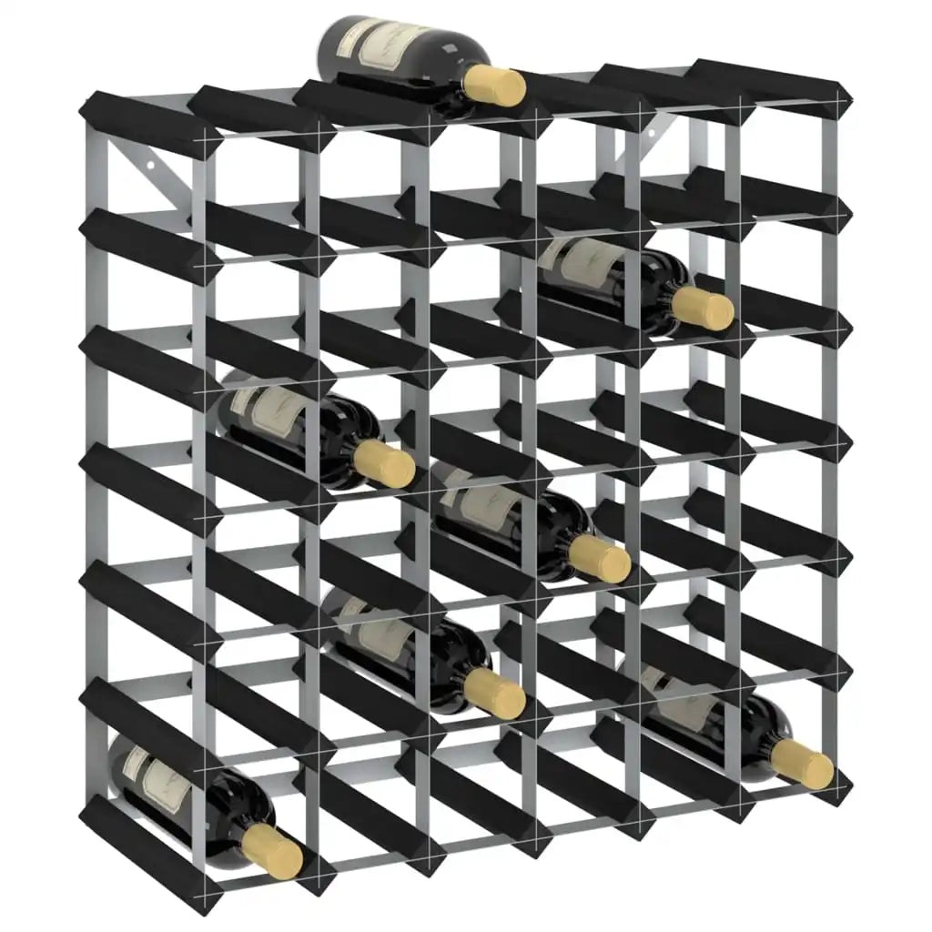 Ljustra Wine Rack Holds 42 Bottles Solid Pine Wood Eco-Friendly Storage