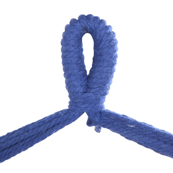 Distinctive Cotton Canvas Hanging Rope Chair with Pillows for Relaxation