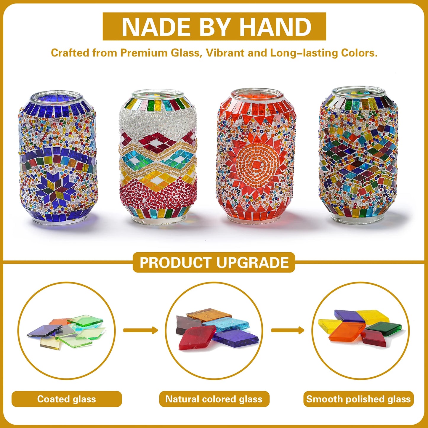 Handmade Turkish Mosaic Floor Lamp Stained Glass Bohemian Light