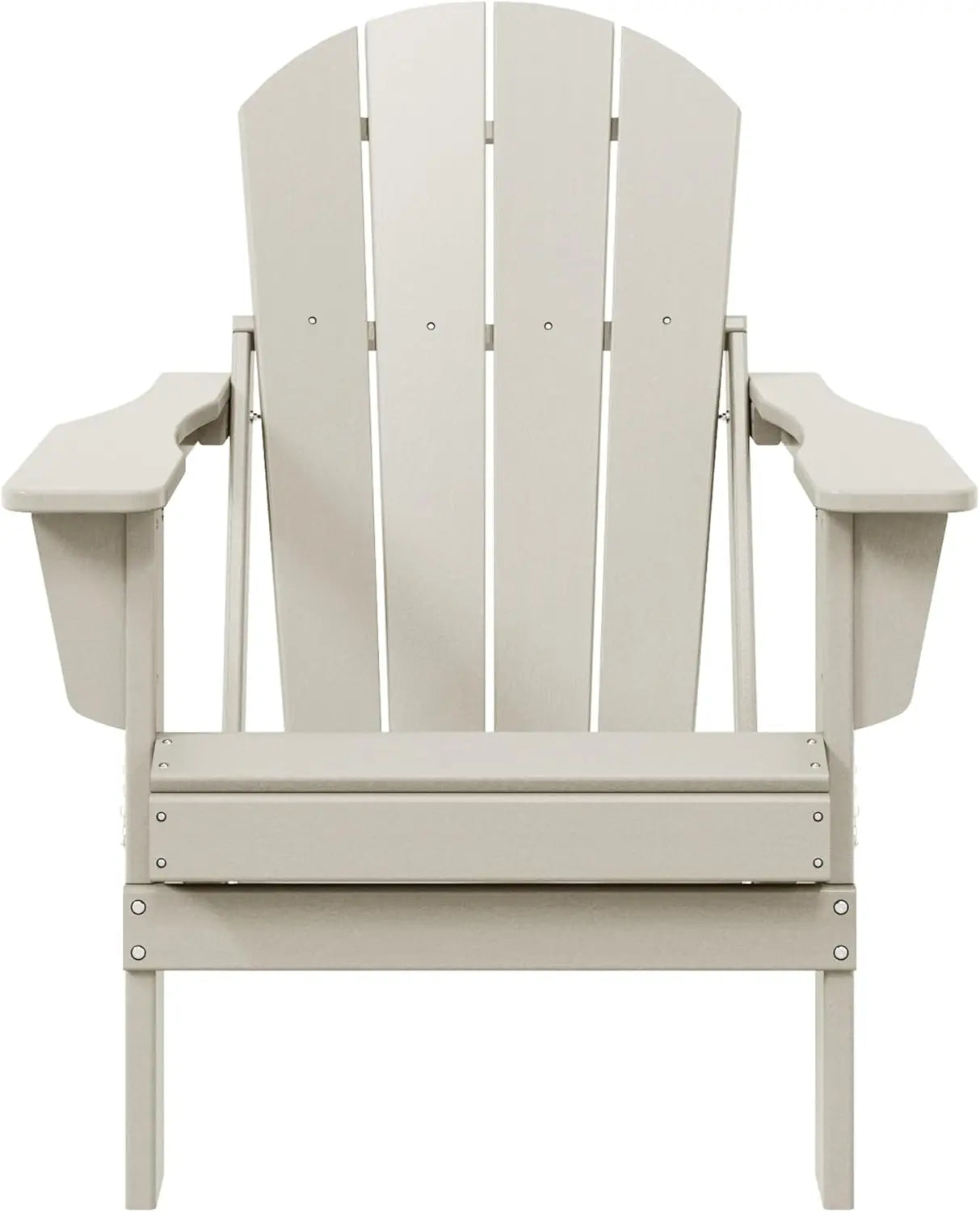 Malibu Outdoor Folding Adirondack Chair Set Durable Stylish Patio Seating