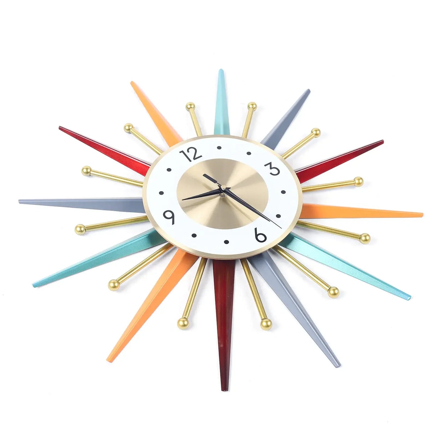 Modern Silent Non-Ticking 22 Inch Wall Clock for Home Office Decor
