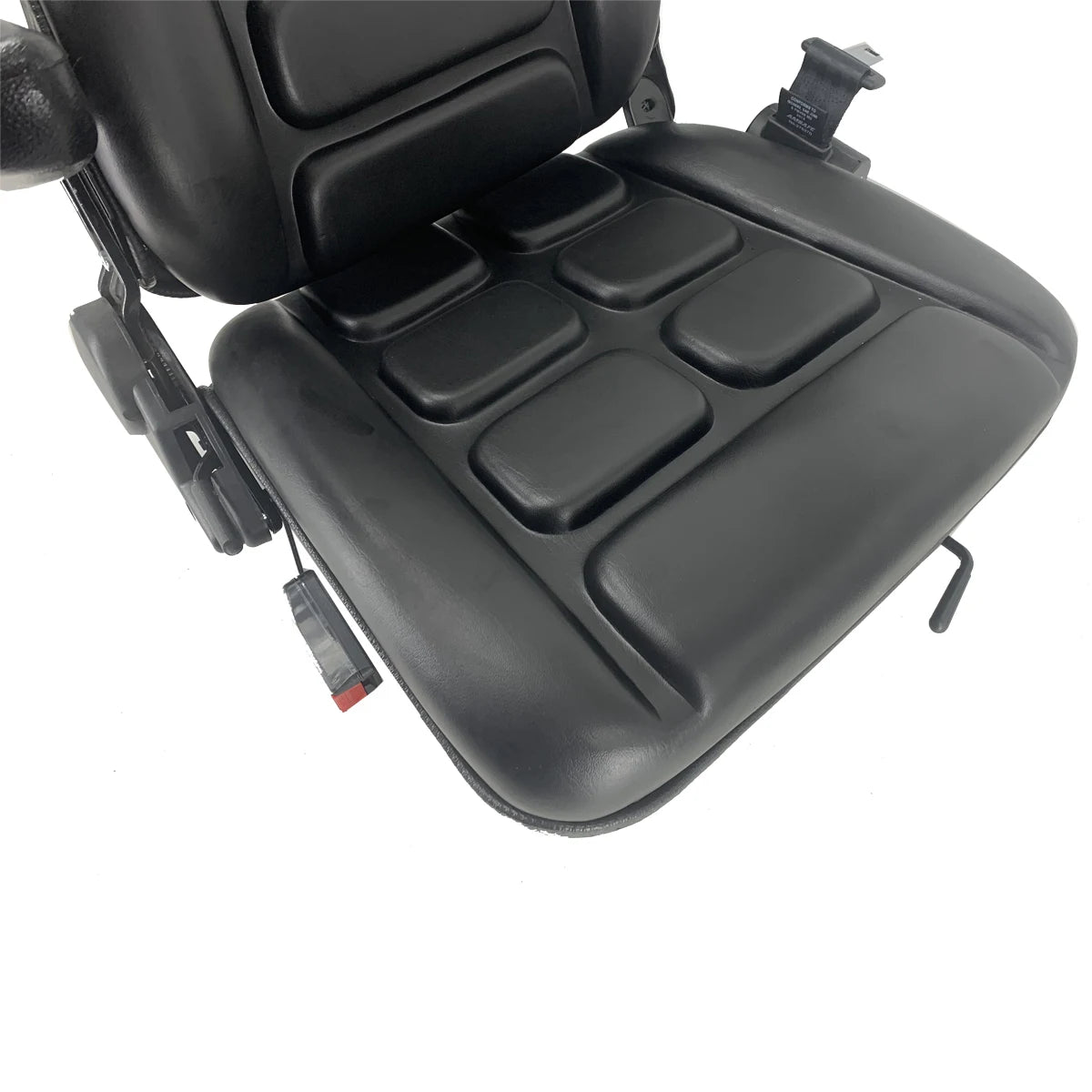 Folding Full Suspension Adjustable Forklift Seat for Heavy Equipment