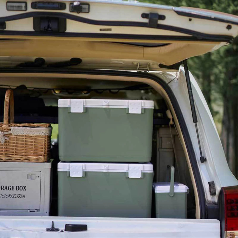 3L Insulated Portable Cooler Picnic Ice Bucket Food Storage for Outdoors