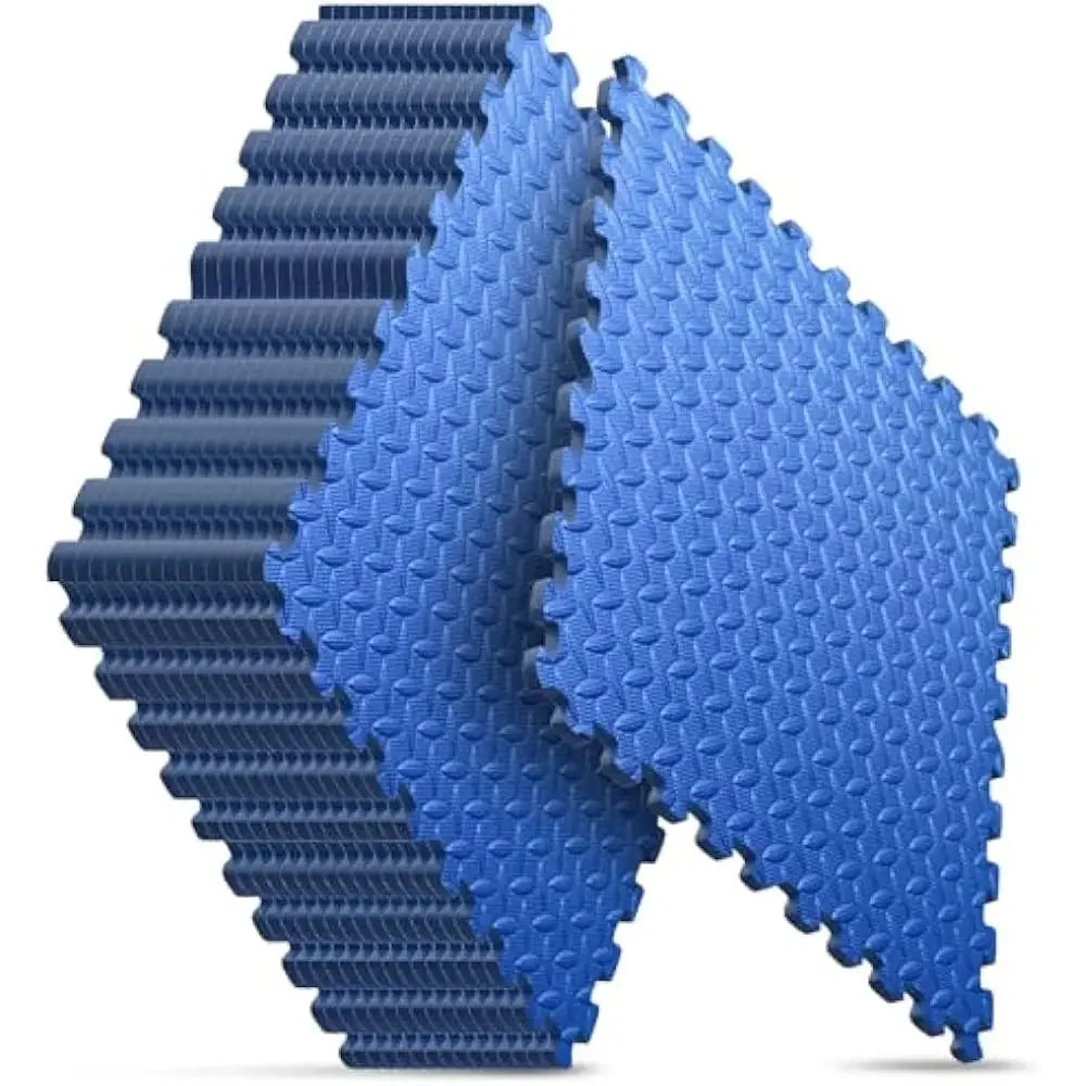 24x24 Interlocking Foam Exercise Mat Home Gym Puzzle Tiles Set of 16