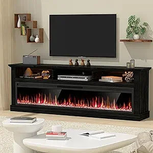 58 Inch Fireplace TV Stand for TVs Up to 65 Electric Fireplace Entertainment Center