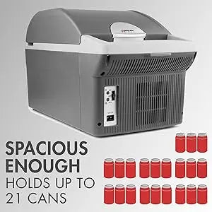 Ljustra 14L Portable Thermoelectric Cooler Warmer for Car Camping Travel