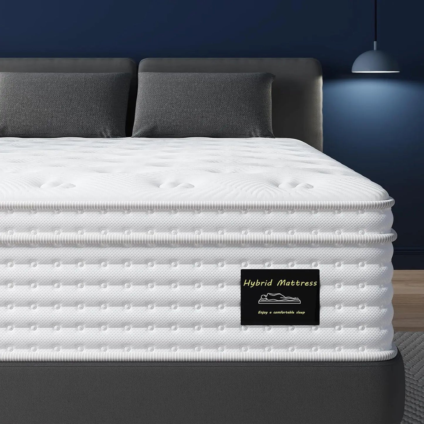 Ljustra Hybrid Mattress Full King Queen Size Gel Memory Foam Innerspring