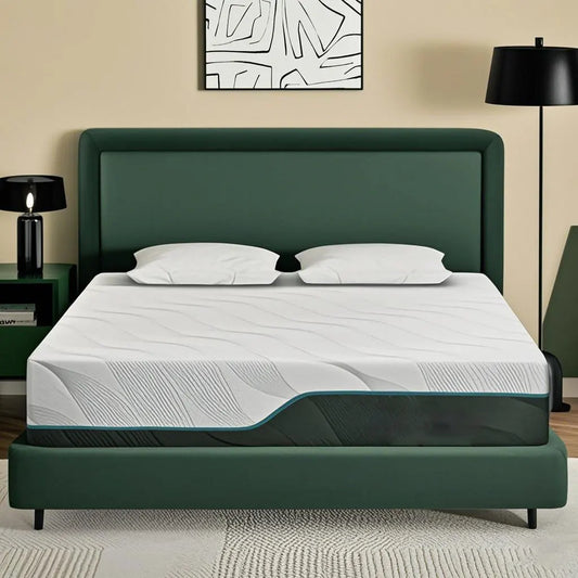 Ljustra 10 Inch Queen Mattress Medium Firm Dual Sided Flip Mattress