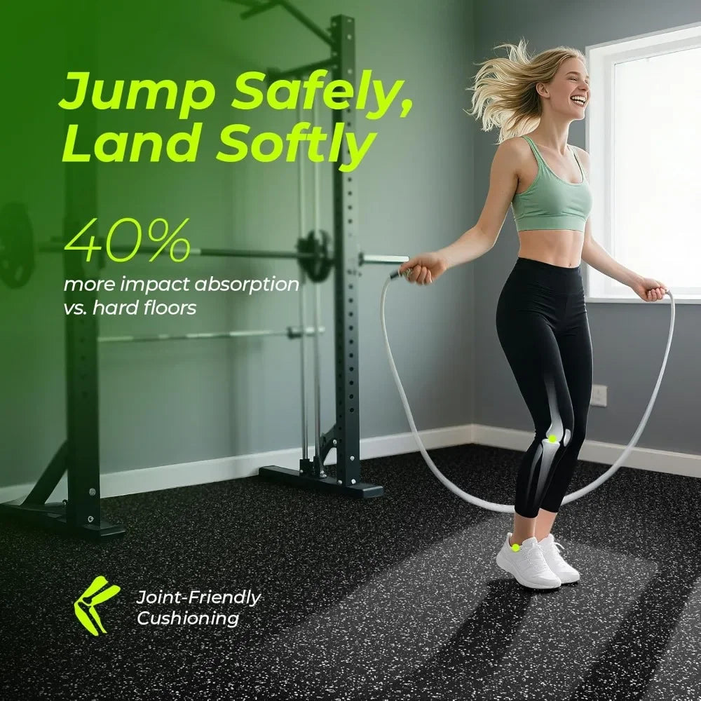 High Density EVA Foam Exercise Gym Mats Non-Slip 12 Pcs 48 Sq Ft