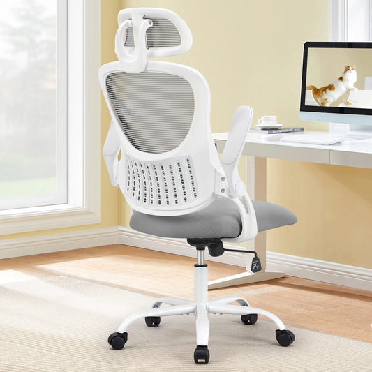 Ergonomic Office Computer Desk Chair Adjustable Lumbar Support Home Office