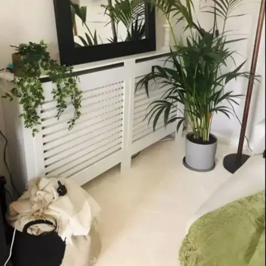 Super Tall Radiator Cover Modern MDF Shelf Cabinet Living Room Furniture