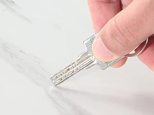 Ljustra 63 Inch Dining Table Rectangular Kitchen Faux Marble Modern Design