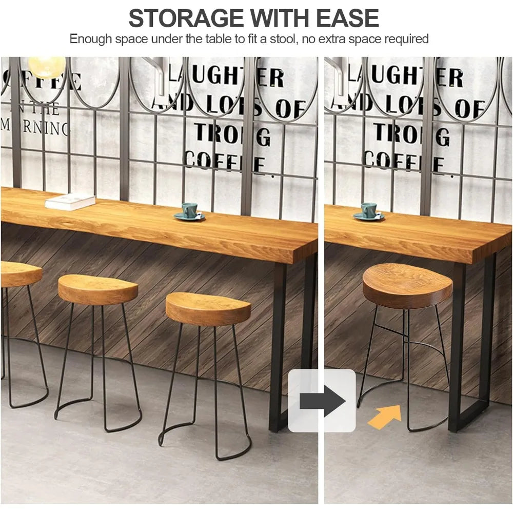 Ljustra Bar Height Pub Table Rectangle Rustic High Top Dining Table