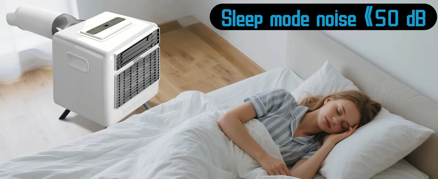 Portable Air Conditioner Camping 3300BTU Fast Cooling 60°F Tent RV