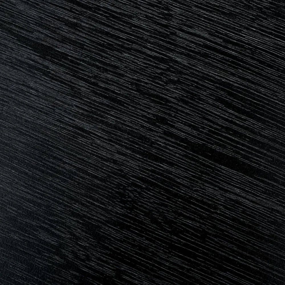 Ljustra Meek Black Round Coffee Table Modern 3-Leg Design for Home