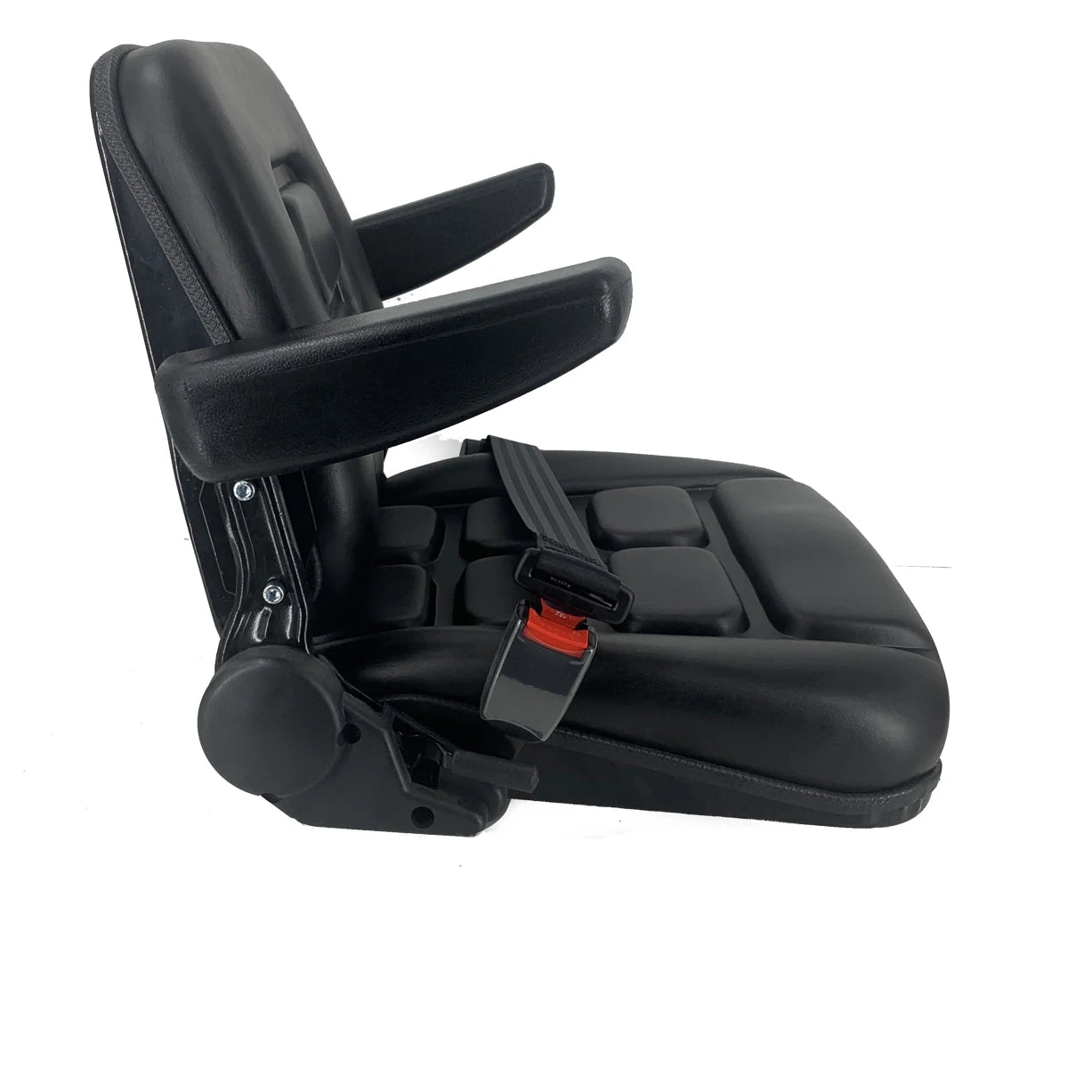 Folding Full Suspension Adjustable Forklift Seat for Heavy Equipment