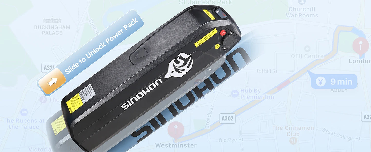 26" Electric Bike 500W Motor 375Wh Battery 20MPH 7-Speed Gears