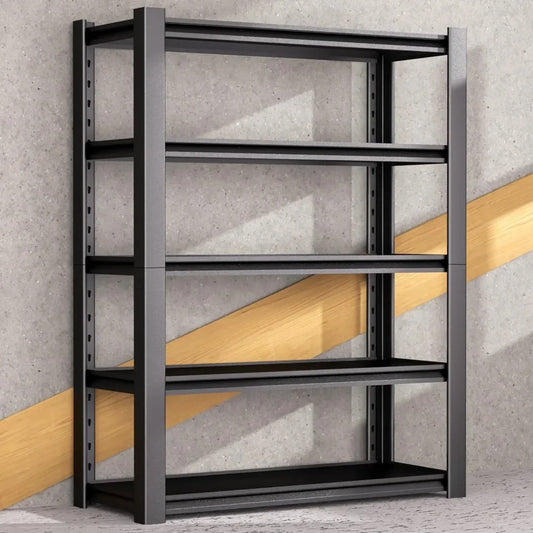 Heavy Duty Garage Shelving Unit 48 Inch Adjustable Metal Storage Rack
