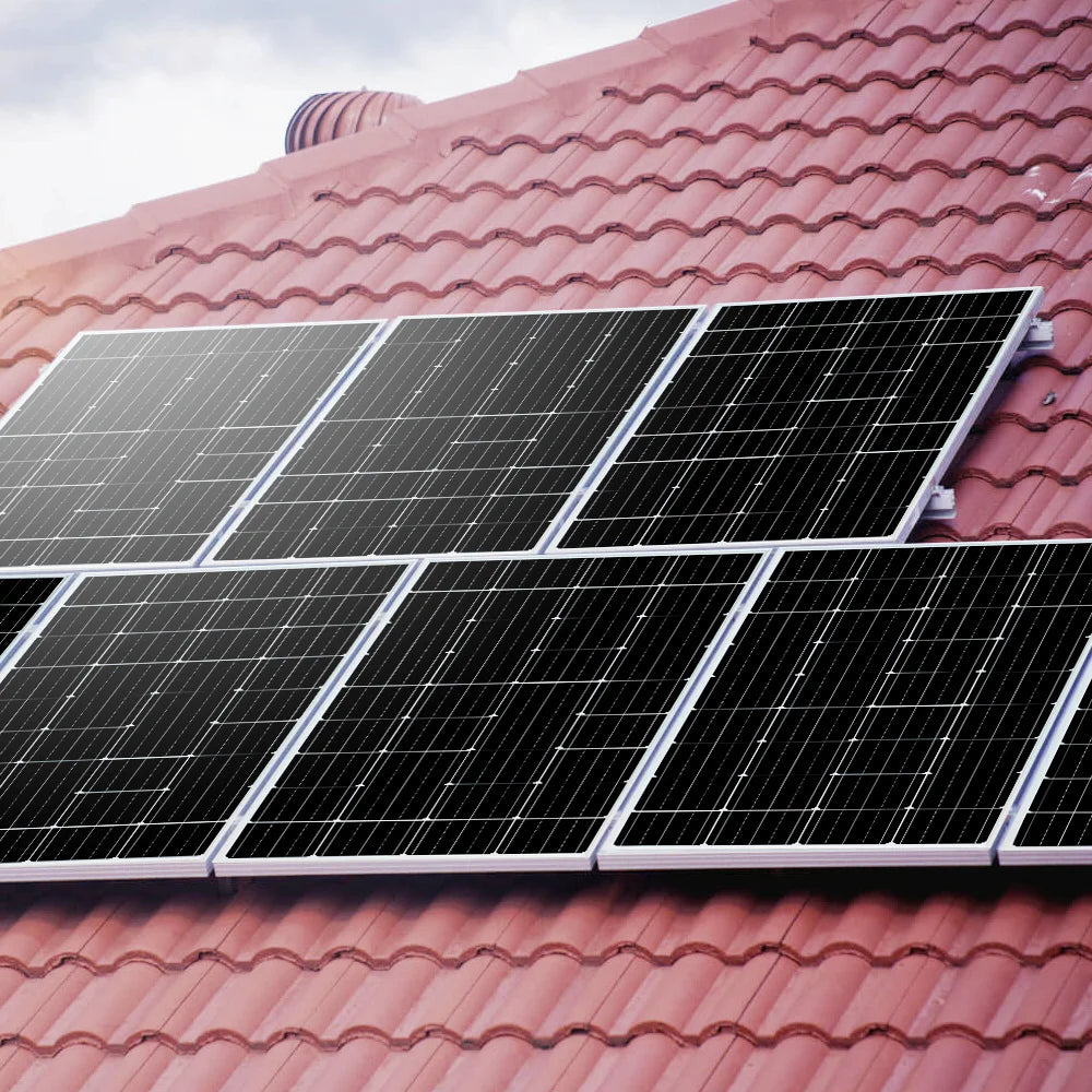 Ljustra Glass Rigid Solar Panel 18V 200W 400W Monocrystalline Waterproof