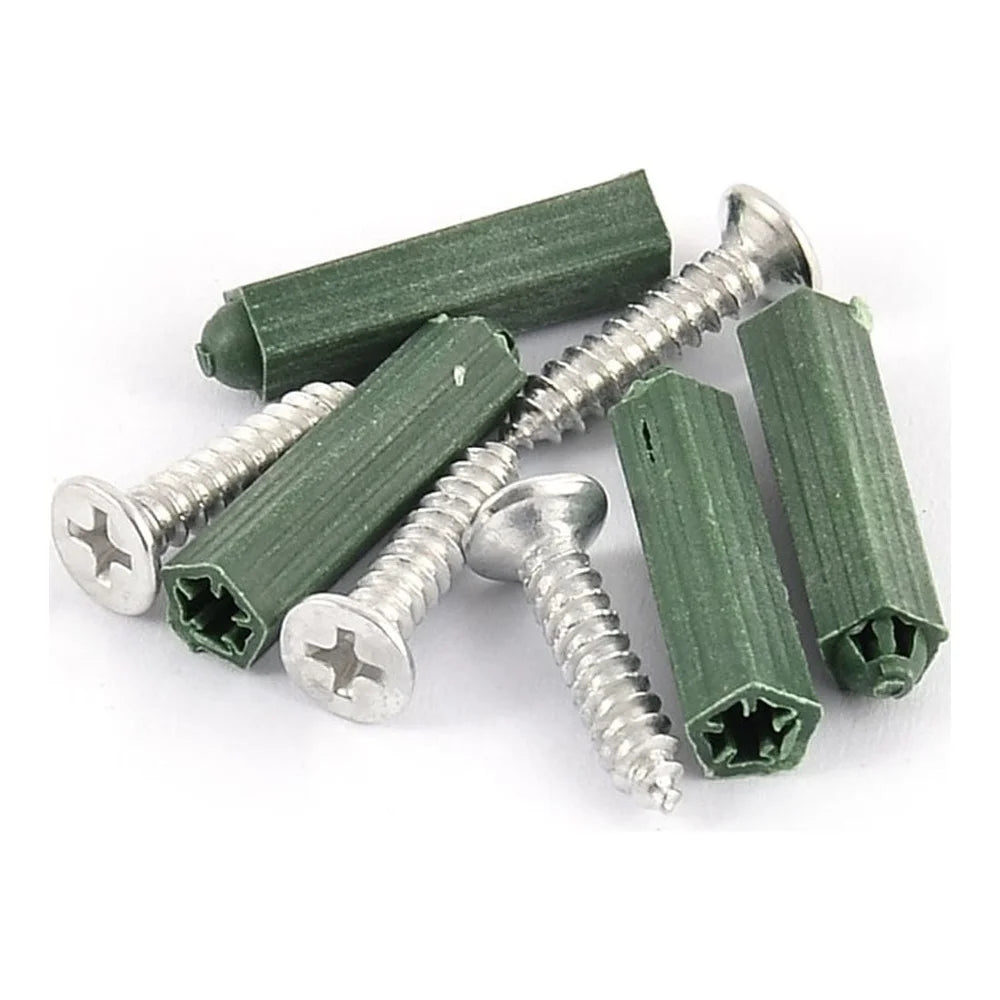 Wall Mounted 5 Hooks Coat Hat Towel Rack Organizer Set of 2 Easy Install