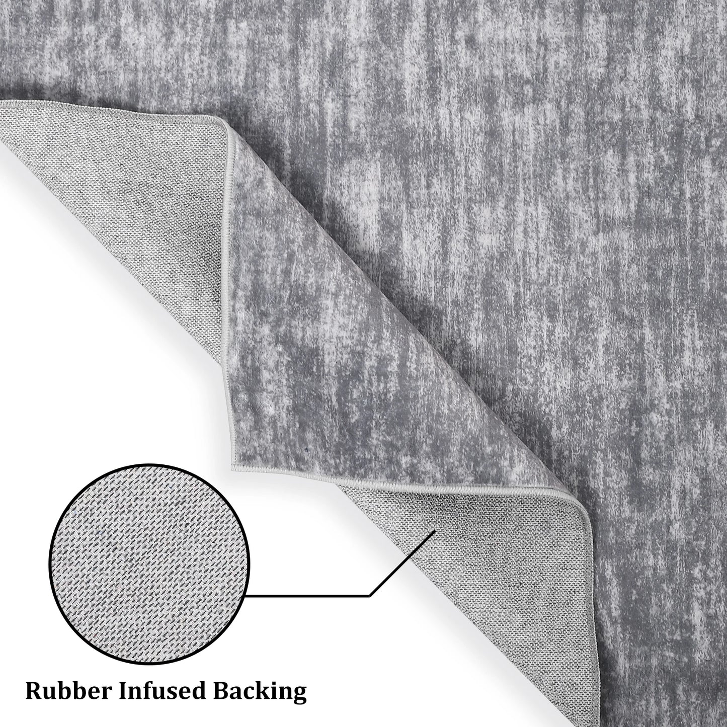 Long Hallway Runner Rug 2x8ft Modern Indoor Accent Mat Machine Washable