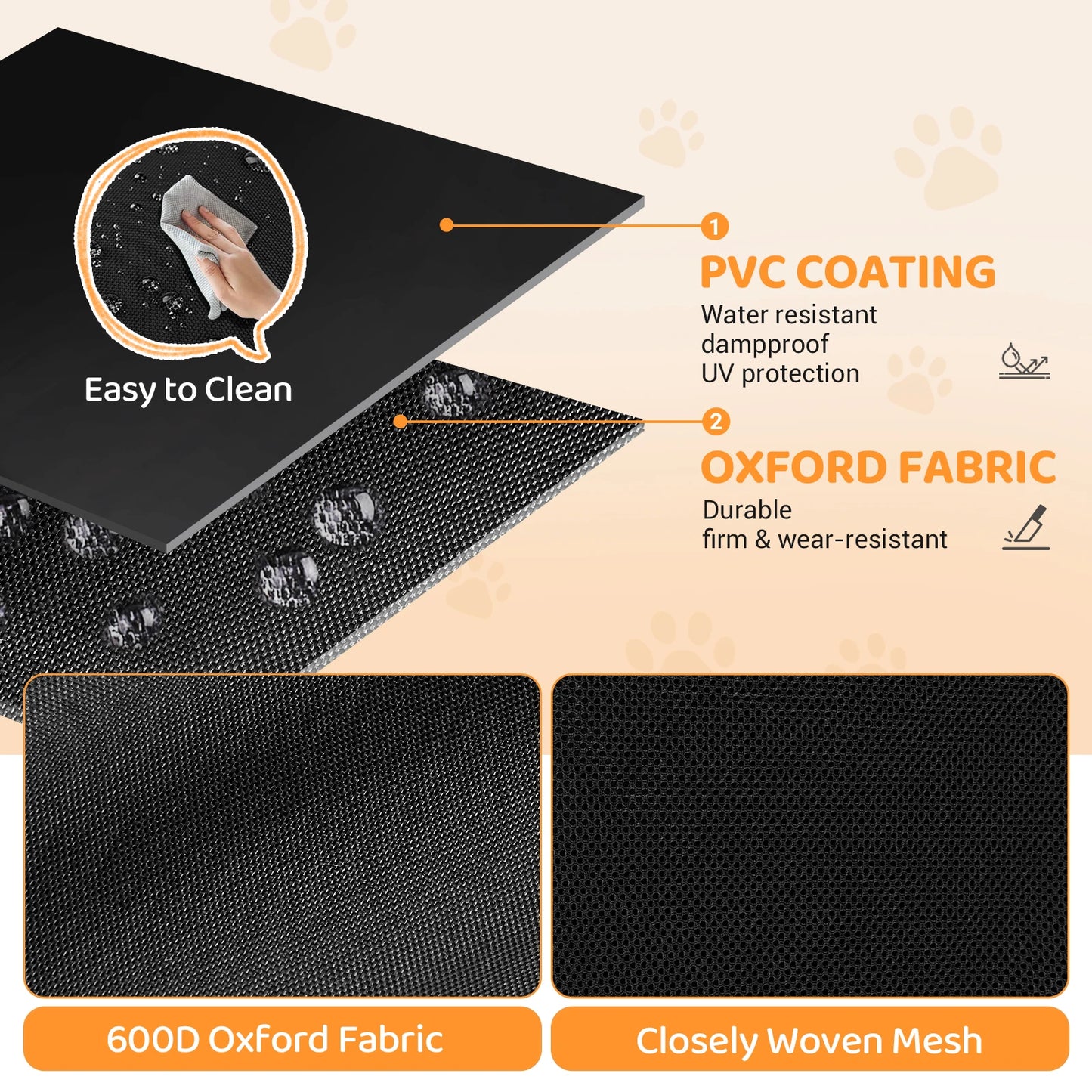 KingCamp Large Dog Tent Portable Pet Play Tent Indoor Outdoor Use