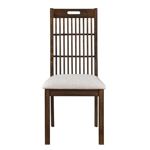Rustic Modern Farmhouse Dining Side Chair Set of 2 Easy Assembly