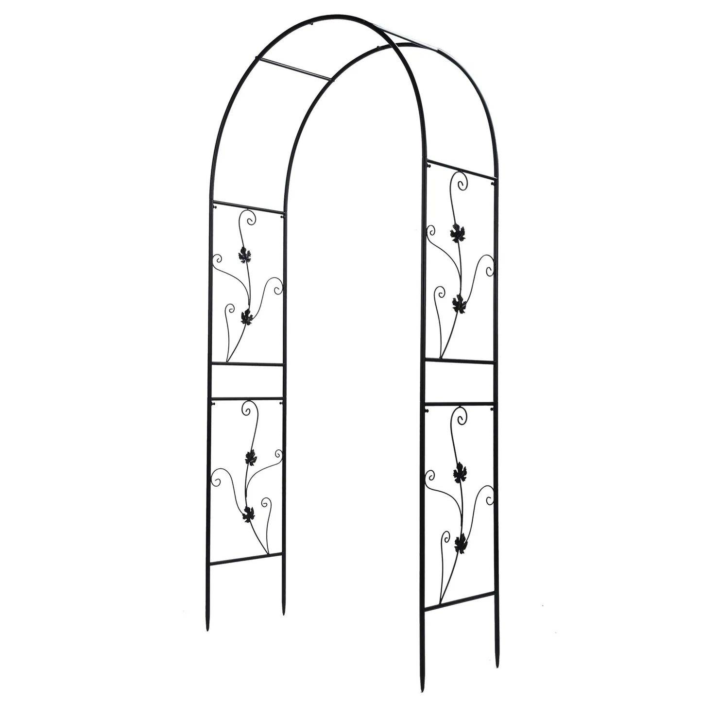 Garden Arch Outdoor Climbing Frame Support Rack Backyard Decoration