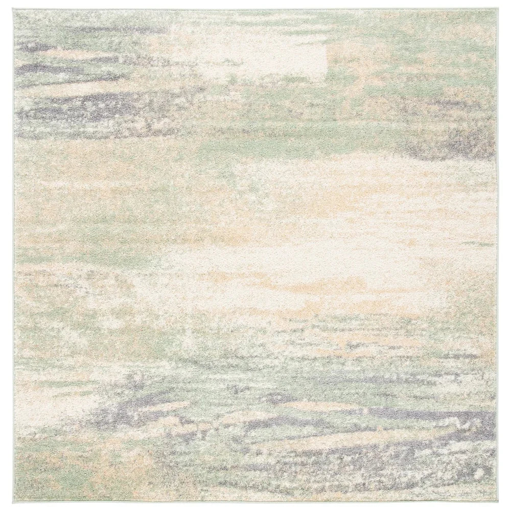 Adirondack Area Rug Square Abstract Design Easy Care Stain Resistant