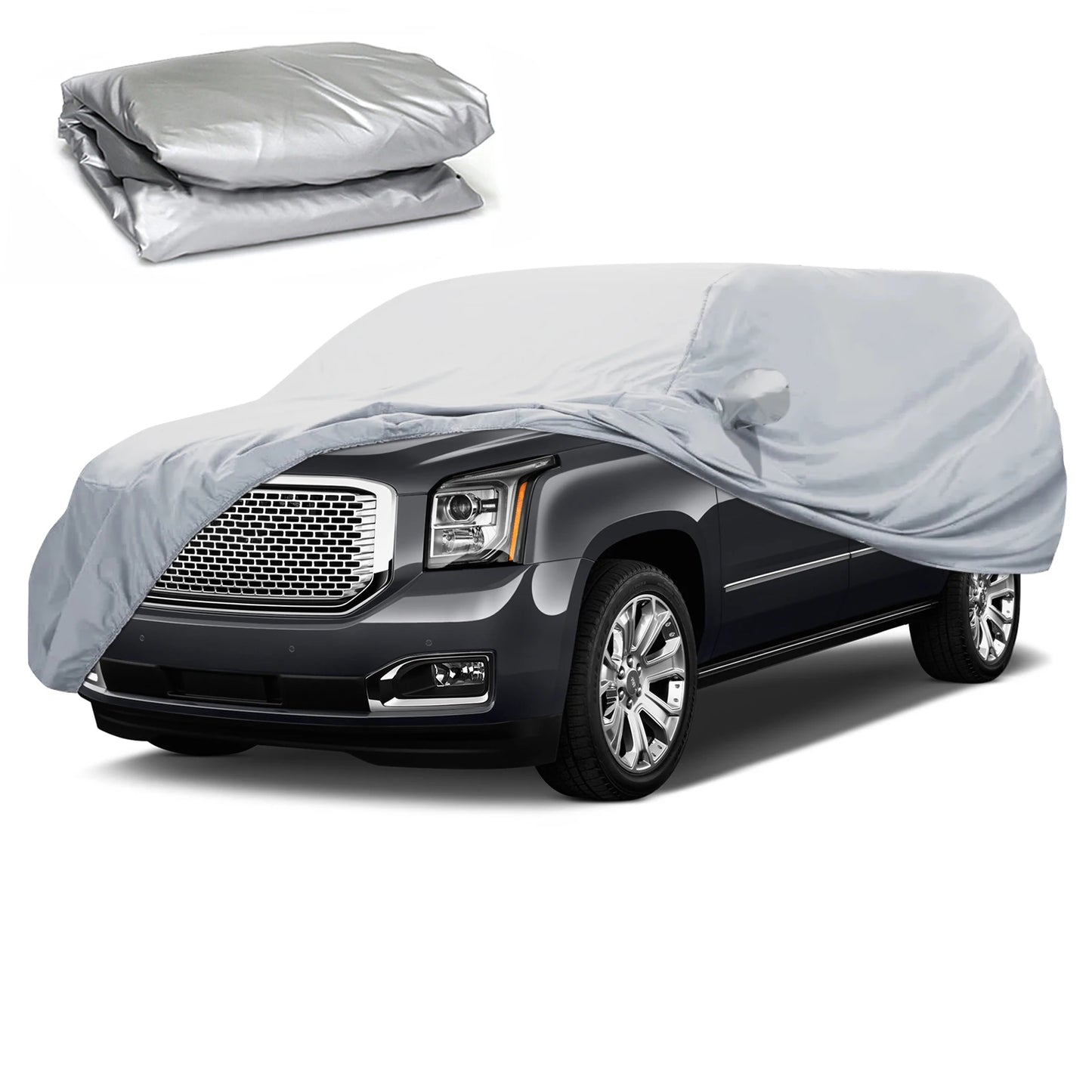 Universal SUV Sedan Full Car Cover Waterproof UV Snow Dust Protection