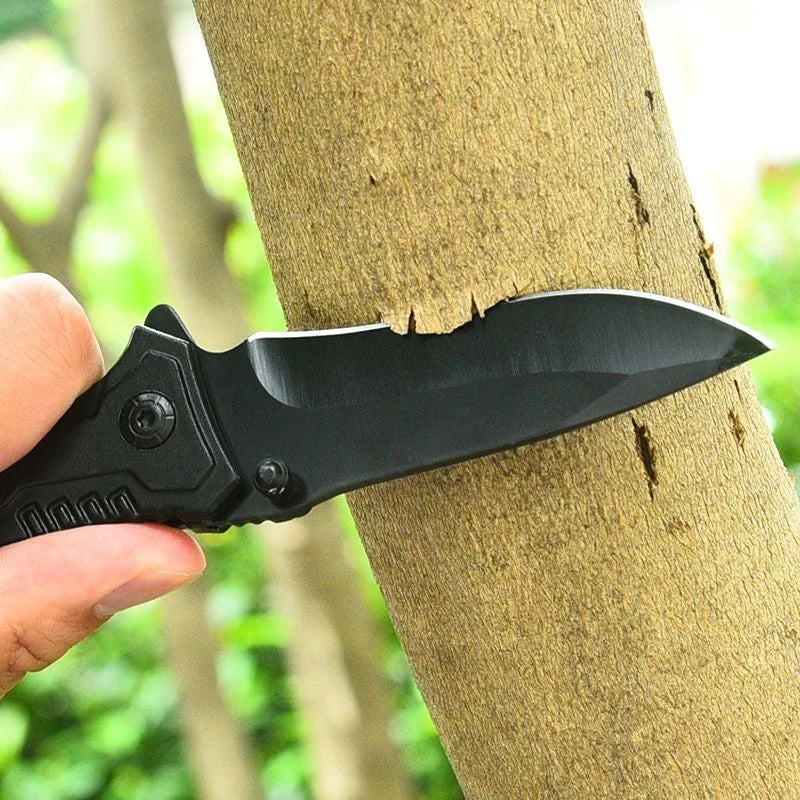 Multi Functional Foldable Camping Knife with Safety Lock for Fishing