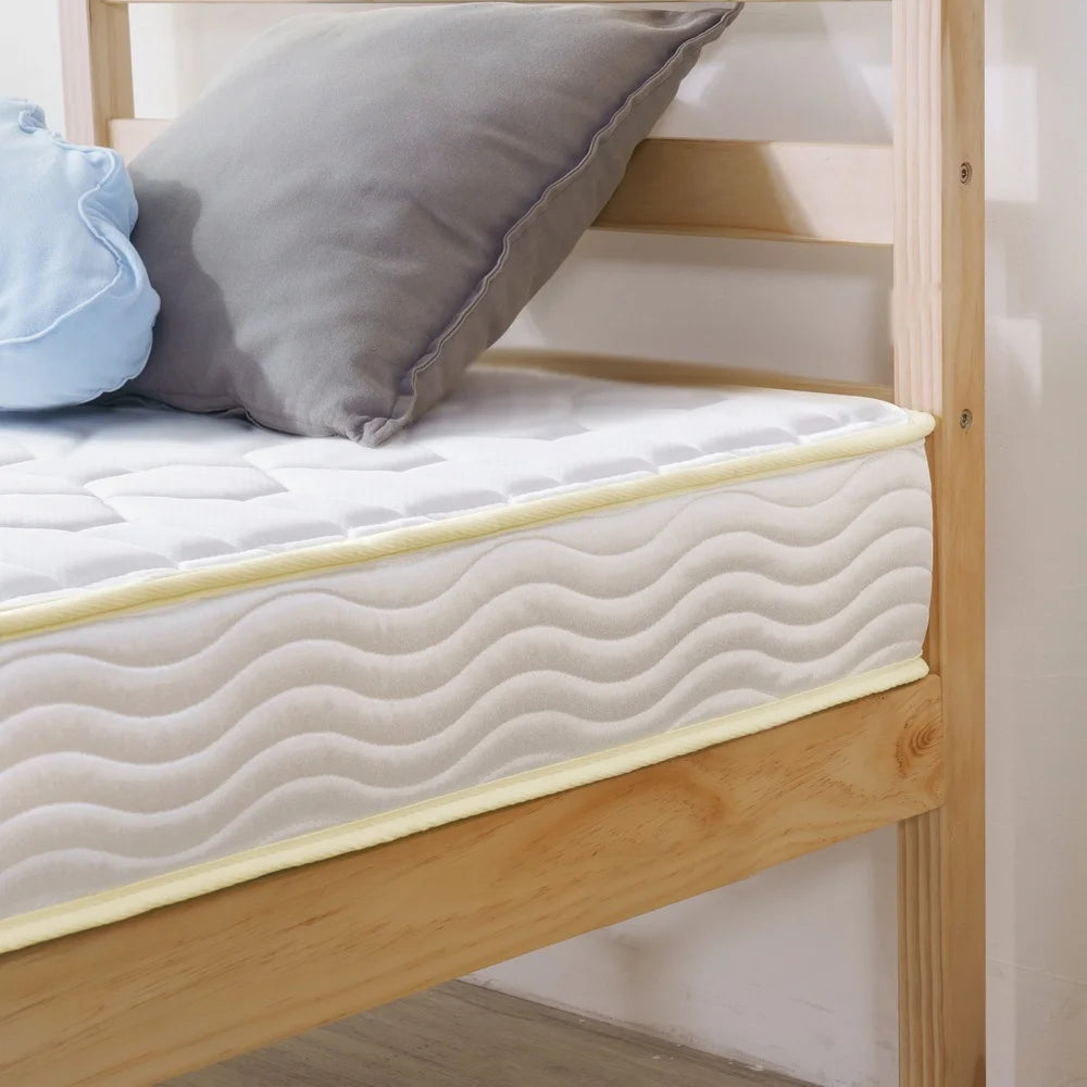 Ljustra 6 Inch Innerspring Twin Mattress Gel Infused Foam Compact Sleep Solution